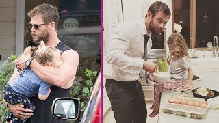 Chris Hemsworth's Daughter India Rose : 2017