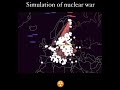 🇺🇲🇨🇦🇪🇺⚔🇷🇺🇨🇳 Simulation of nuclear war: Between USA/NATO vs Russia/China.