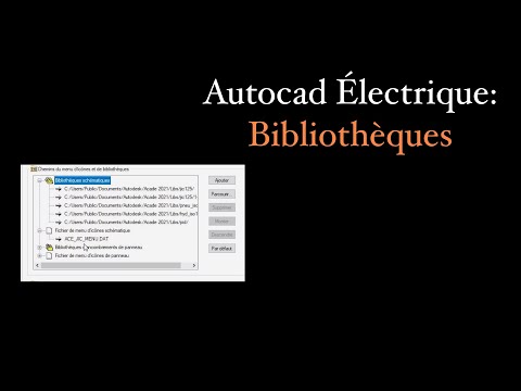 Autocad Électrique - Bibliothèques de symboles