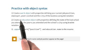 Practice with Objects Quiz - JavaScript Basics