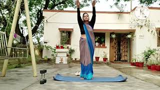 Saree Yoga No Worries You Can Do It