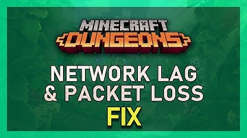 Minecraft Dungeons - How To Fix Network Lag, Stuttering & Packet Loss - Windows 10