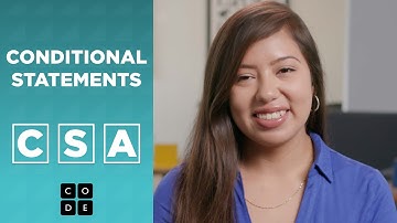 CSA: Conditional Statements
