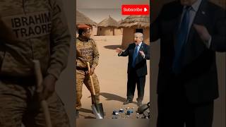 Ibrahim Traoré Destroys the 'AI Story' Deepfake: Trump's Reaction #ibrahim #trump #donaldtrump