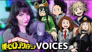 MY HERO ACADEMIA Voice Impressions