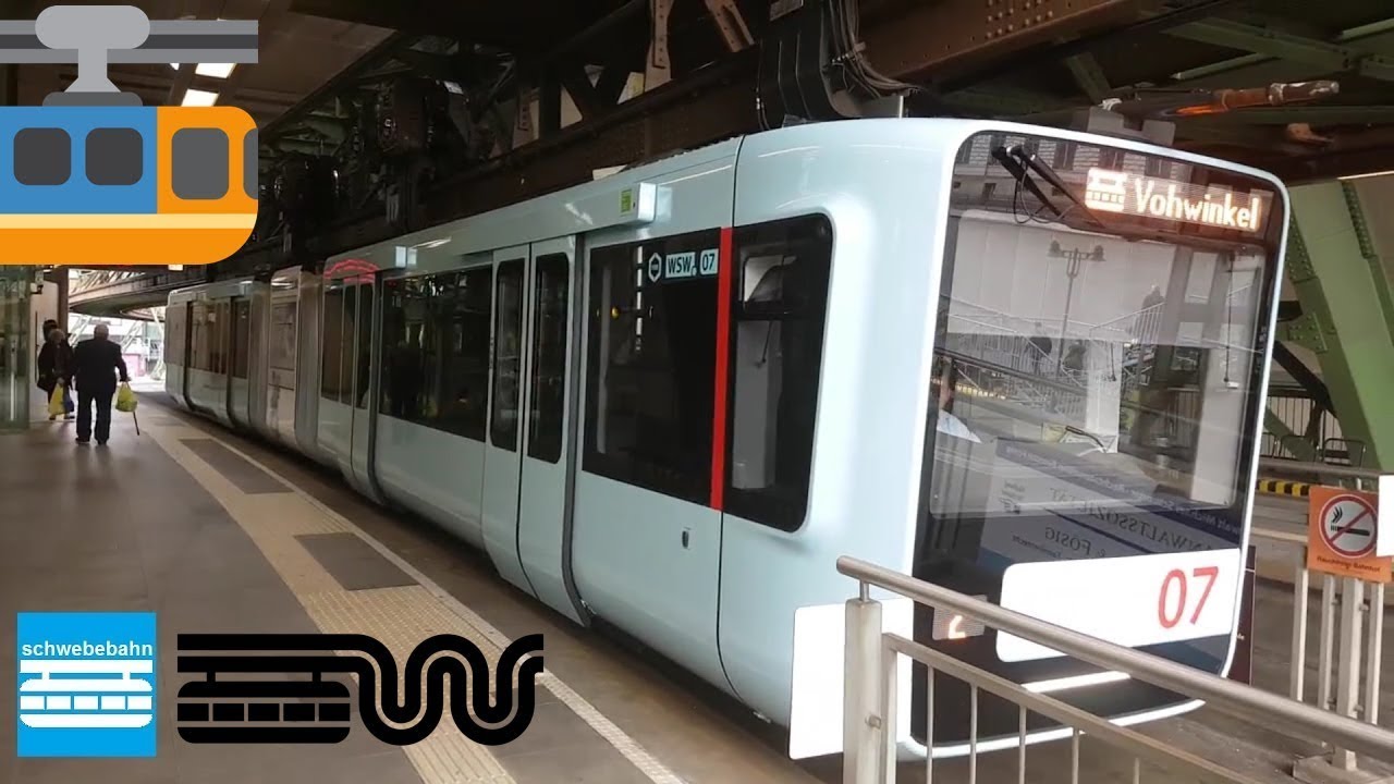 🚟 Wuppertaler Schwebebahn - FULL RIDE - Vohwinkel - Oberbarmen 2017