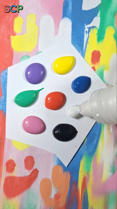 mixing color #shortsvideo #art