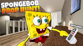 Can Spongebob Find Everyone in Time in Garry's Mod Prop Hunt?!