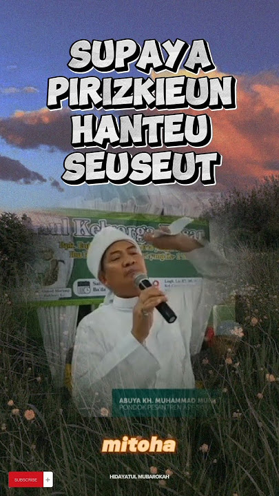 agar rizki mengalir KALAM ABUYA MUHYIDDIN