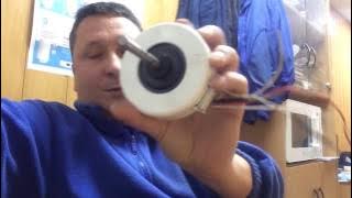 Air conditioner indoor unit fan motor, disassembly and what's inside, Dnepr
