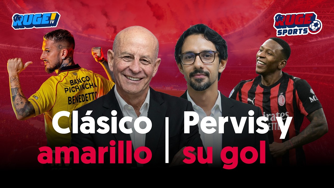 🔴#RugeSports | El clásicofue AMARILLO + Gol de Pervis en el Derbi Italiano | 9 mar