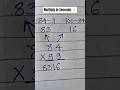 2 Digit Multiplication Trick 🤯 Multiply in Seconds!