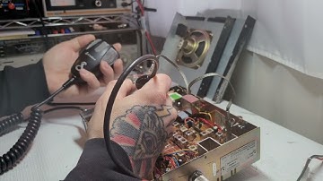 Signal tracing a no modulation on a Cobra 29 NW CB Radio