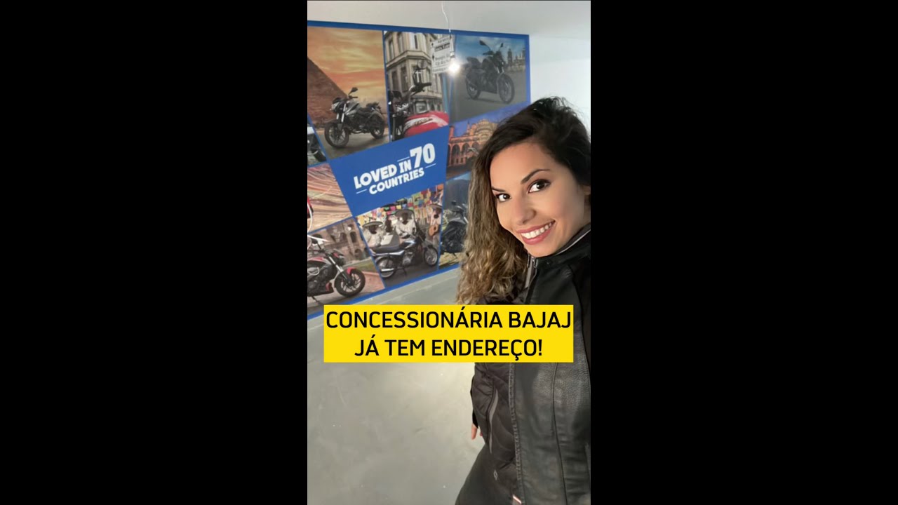 CONCESSIONÁRIA BAJAJ JÁ TEM ENDEREÇO!
