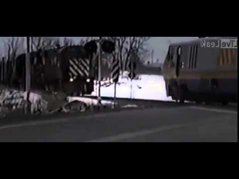 Train Operator Jumps Before Impact