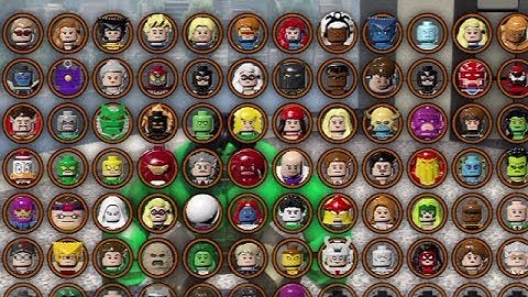 LEGO Marvel Superheroes ALL CHARACTERS UNLOCKED