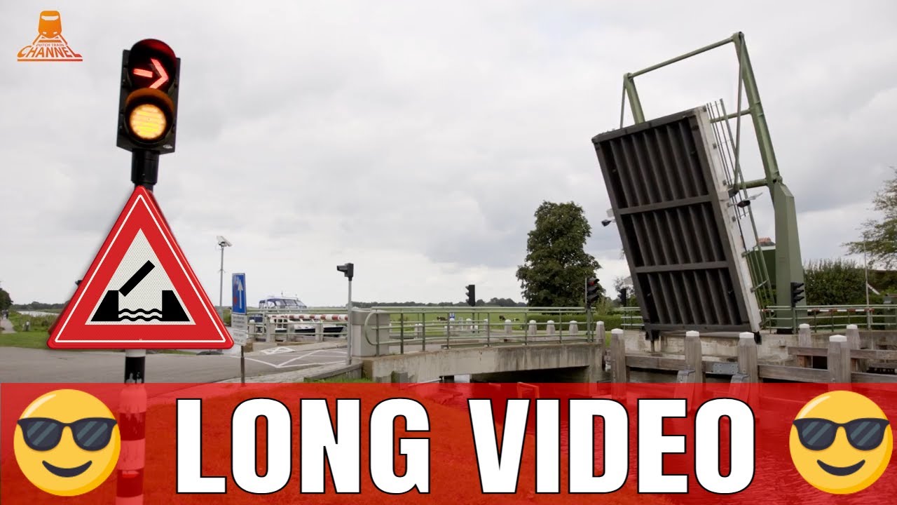 DUTCH BRIDGE OPENS - Kalenberg - Meenthebrug - !!! LONG VIDEO !!!
