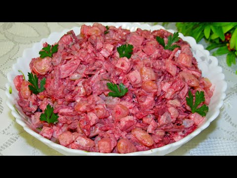 Потрясающий САЛАТ НА КАЖДЫЙ ДЕНЬ! Просто, но ВКУСНО НЕВЕРОЯТНО! Очень РЕКОМЕНДУЮ! Рецепты от мамули