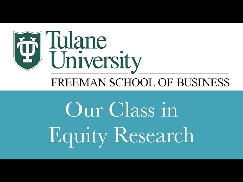 Fall 2017 A B Freeman School Of Business