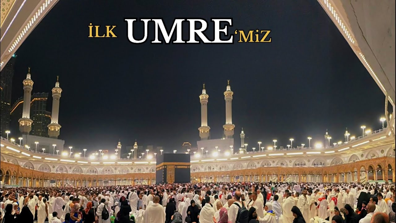 İlk Umremiz . . . KABE 'yi İlk Gördüğümüz O An !  ''UMRE YOLCULUĞU 1. BÖLÜM''