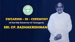 LIVE | Telangana New Governor CP Radhakrishnan Oath Taking Ceremony | RajBhavan | Hyderabad |V3News