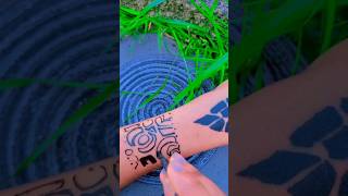 how to draw a simple easy henna design #حنة #حنة_سودانية #shortsyoutube #shortvideo #simple