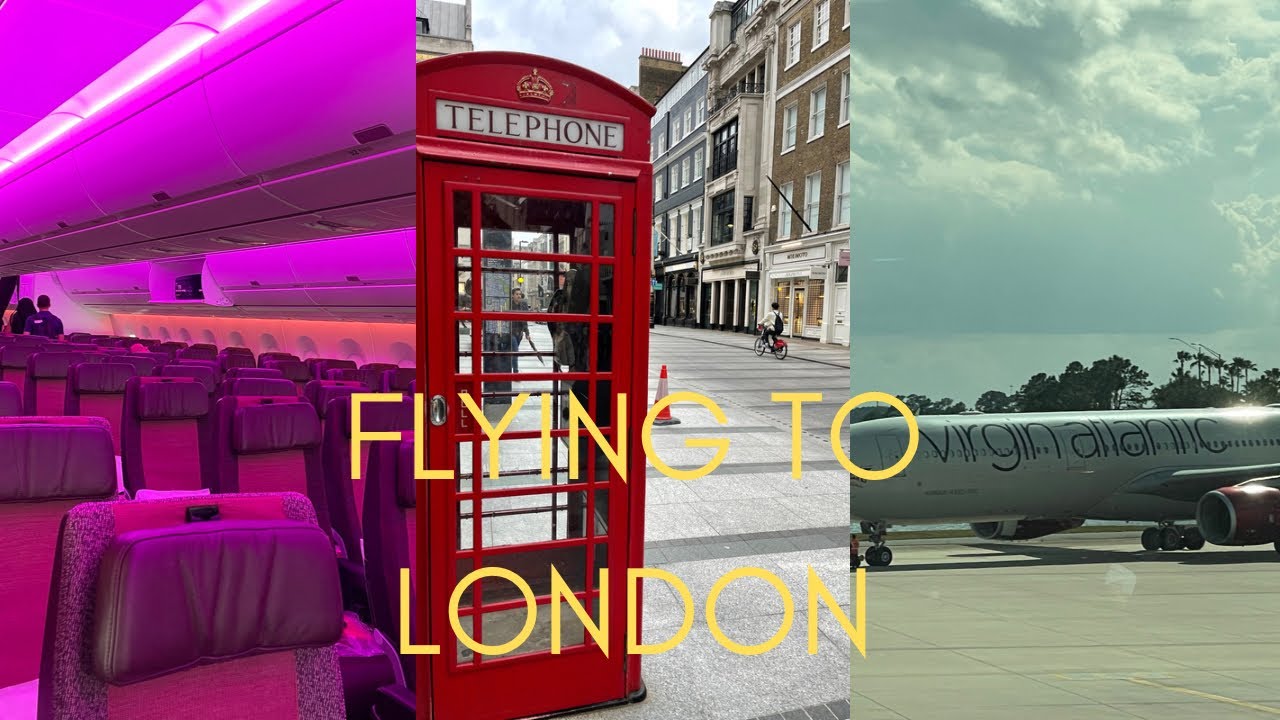 Flying to London Heathrow from Orlando Florida YouTube