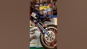 NEW! BUILDING A LEGO TECHNIC YAMAHA WR450 MOTOCROSS#PART 12 #RC Pete