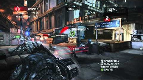 Gears Of War Judgment Overrun - Smashing the French on Terminal