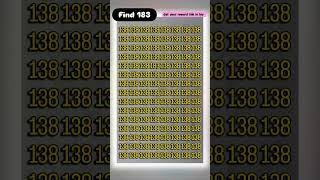 Find 183 in 5 seconds #OddNumbers #Mathematics #LearningMath #BasicMath #OddAndEven #NumberSystem