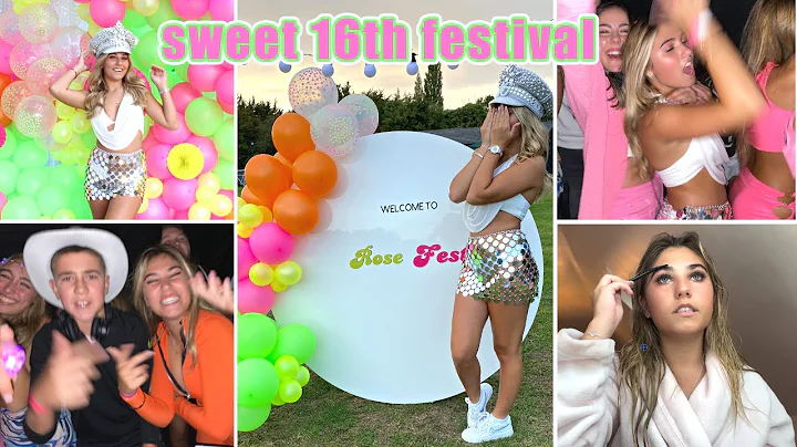 My Sweet 16th Festival Party, best night ever till 1am! | Rosie McClelland