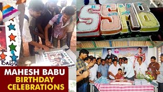 Tollywood superstar mahesh babu 41st birthday celebrations on telugu
filmnagar. prince #maheshbabu fans celebrate his in style. watch the
video to w...