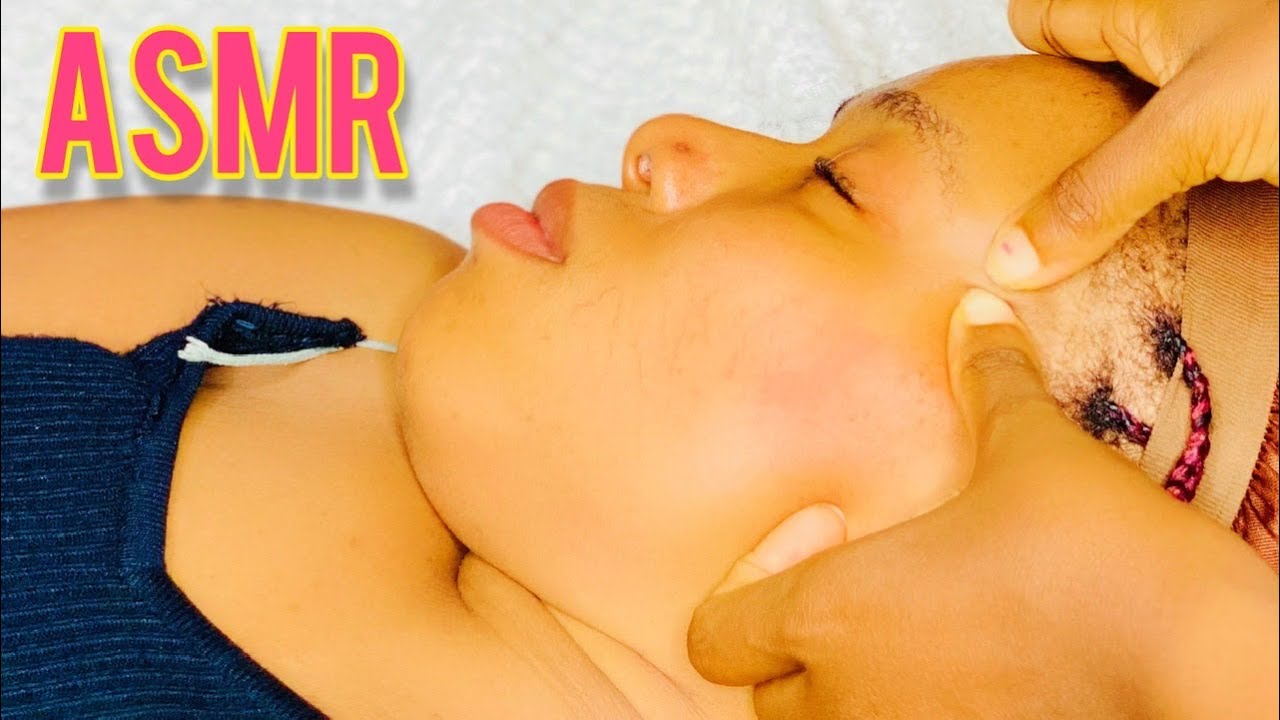 ASMR FACE NITPICKING AS SHE FALLS ASLEEP || INTENSE TINGLES