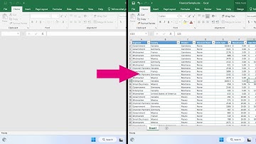 Excel Data not Showing - How to fix it