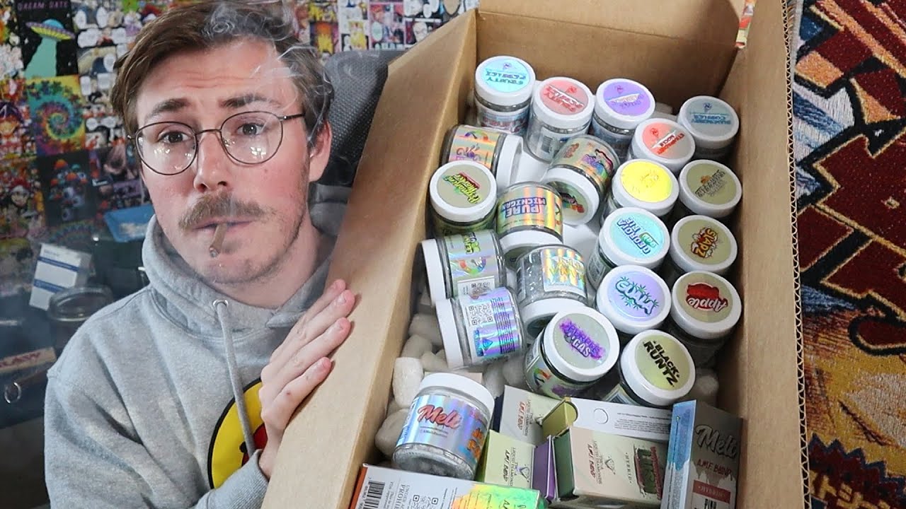 МОЯ САМАЯ БОЛЬШАЯ РАСПАКОВКА ЦВЕТА THCA!