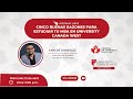 CINCO BUENAS RAZONES PARA ESTUDIAR TU MBA EN UNIVERSITY CANADA WEST
