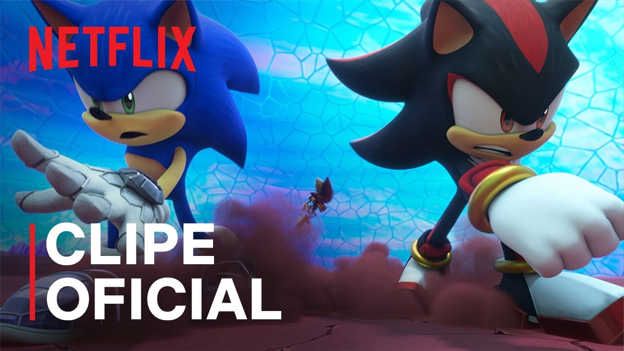 OFICIAL! NETFLIX ANUNCIA DATA DO TRAILER DA TERCEIRA TEMPORADA DE SONIC  PRIME 