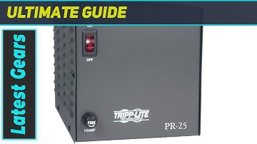 Tripp Lite PR25 DC Power Supply: The Ultimate Power Solution for Your Setup!