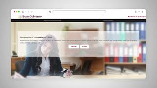 Manifiesto de particulares | Proceso de recuperación de contraseña con firma electrónica (e.firma)