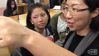 20181017影視彩妝課堂教學