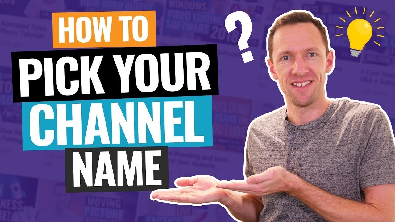 Youtube Channel Names 6 Steps To Pick Your Channel Name Youtube - cool youtube names for roblox youtubers