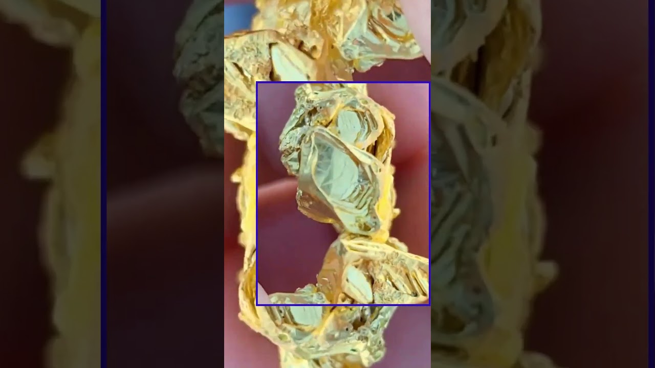 California Crystallized Gold Trigon 