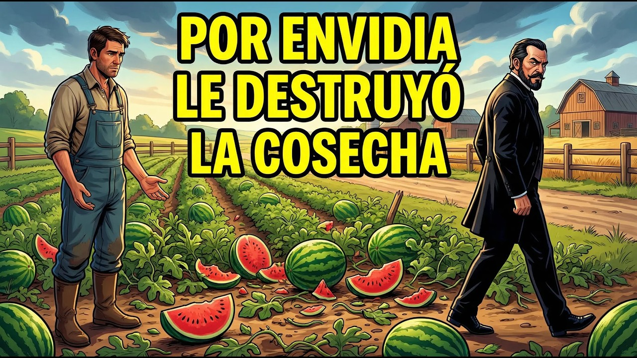 EL PATRÓN ENVIDIÓ A SU EX EMPLEADO Y DESTRUYÓ SU COSECHA DE SANDÍAS