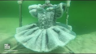 This Artist Makes Incredible Salt Sculptures Under The Dead Sea