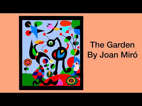 The Garden by Joan Miró