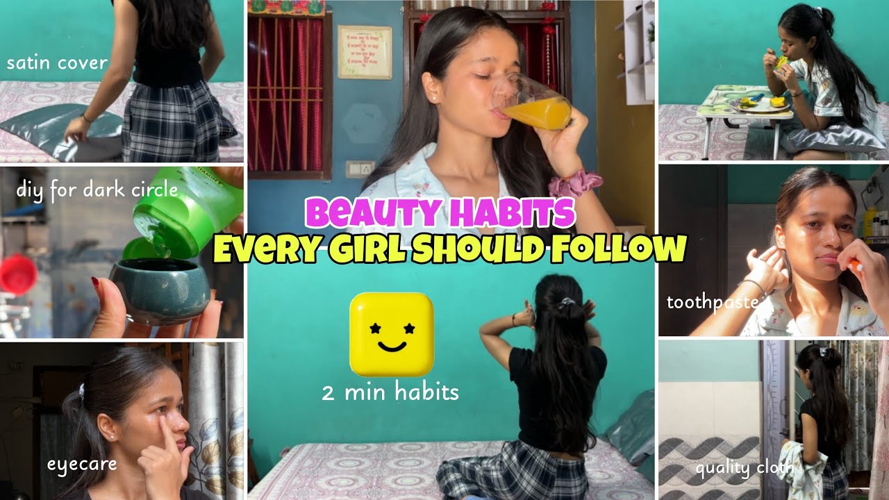 2 MIN BEAUTY TIPS Every Girl Should Follow😍💸🛁#morningroutine #school #college #beautytips #summer 