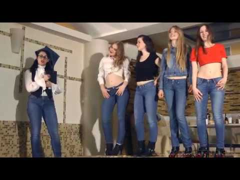 WAMinStyle WETLOOK Levi's Jeans Party! - YouTube