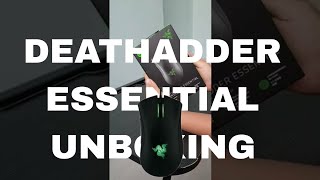 Unboxing Deathadder Essential Razer Mouse