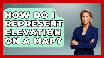 How Do I Represent Elevation On A Map? - Graphic Design Nerd