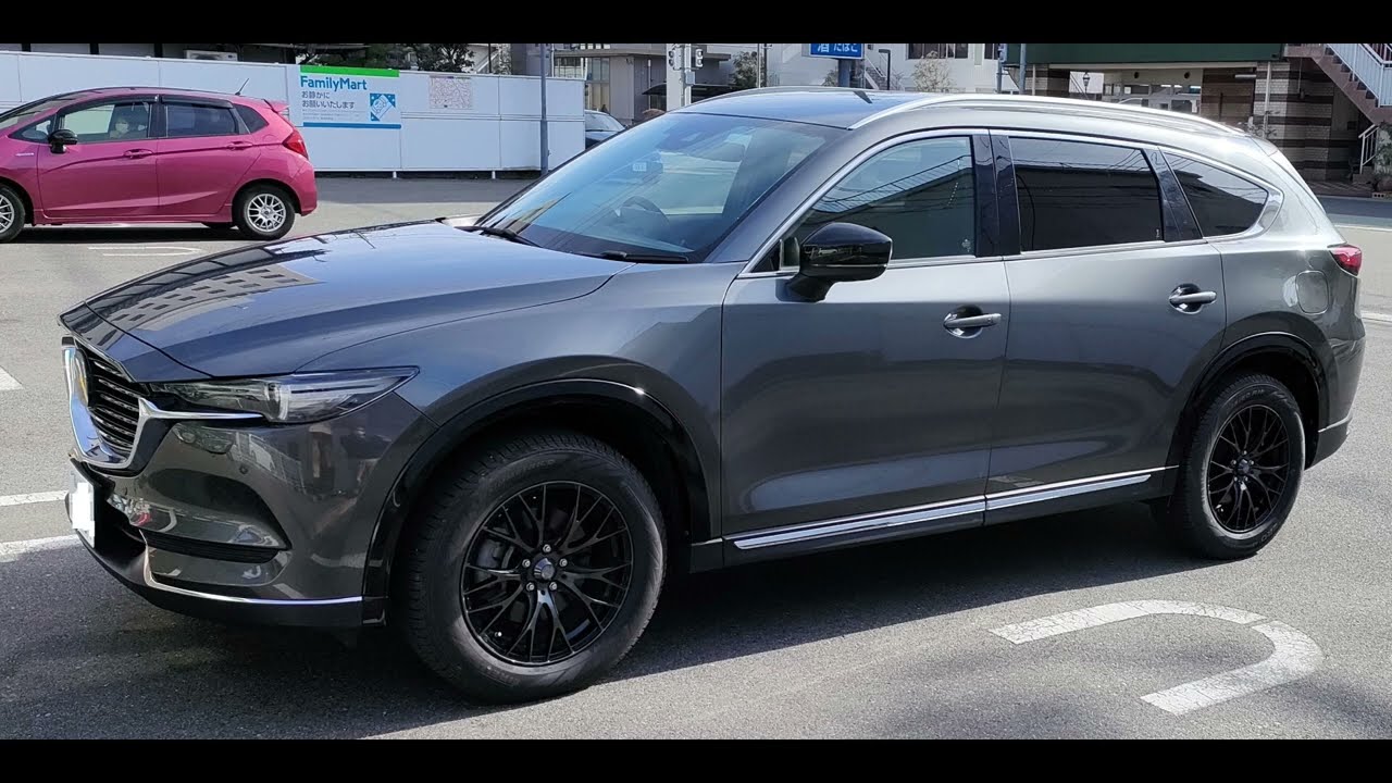 CX-8のフェンダーモールを塗装してみた - YouTube